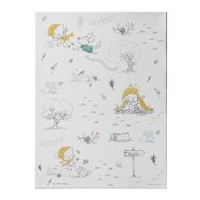 Personalised Tiny Tatty Teddy Autumn Leaves Canvas